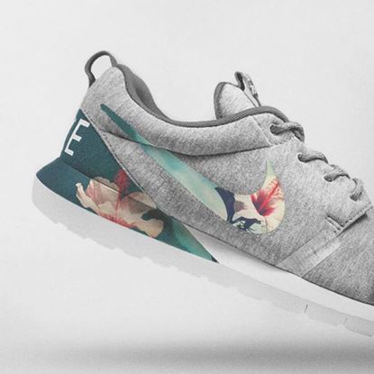 Image de Nike Floral Roshe Customized Running Shoes